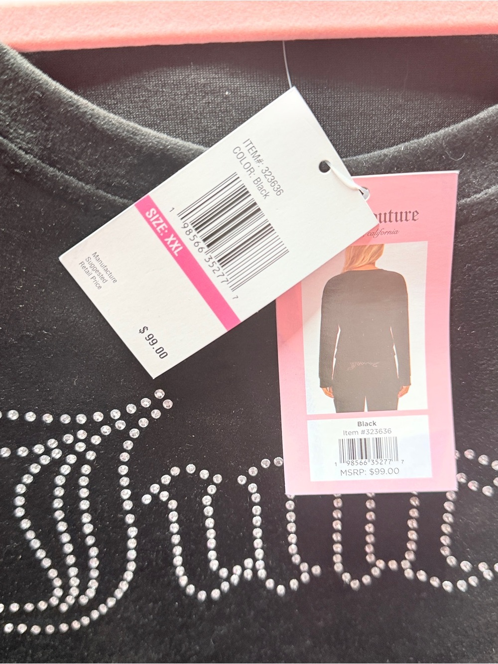 Juicy Sweatshirt. NWT!! - Picture 2 of 4